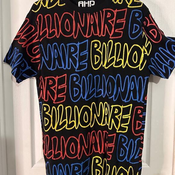 Billionaire Boys Club Other - Another Hype Piece tee with Billionaire written color black background